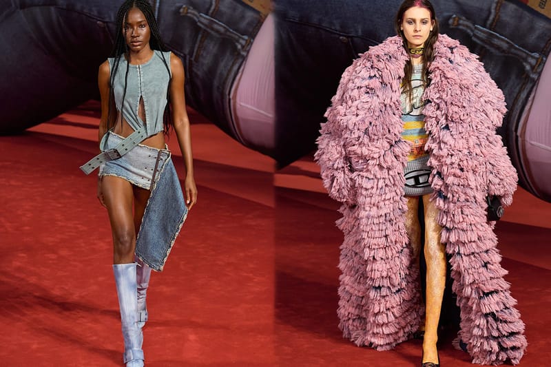 Sex Sells Denim at Glenn Martens' Diesel FW22 Show