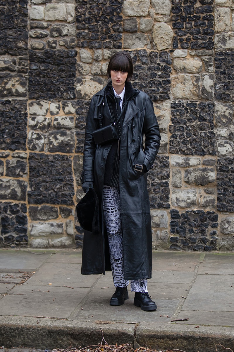 london fashion week fall/winter 2022