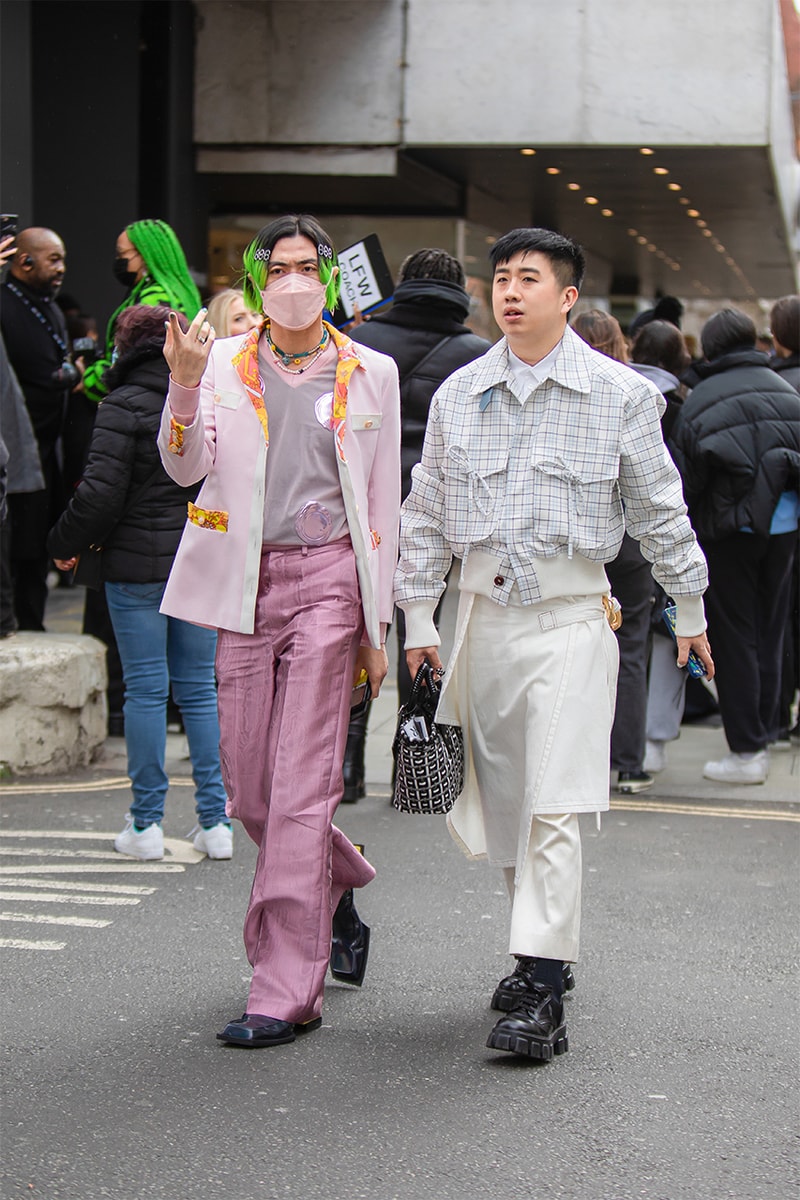 london fashion week fall/winter 2022