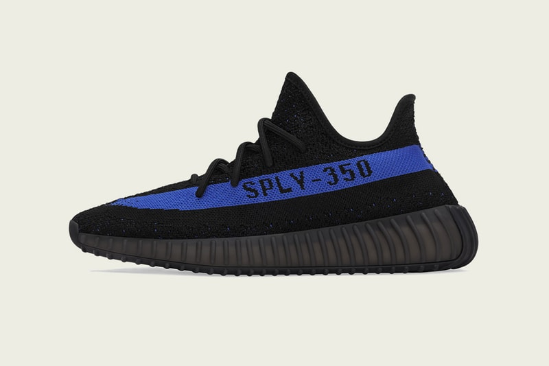 Kanye West adidas YEEZY BOOST 350 V2 Dazzling Blue Side View
