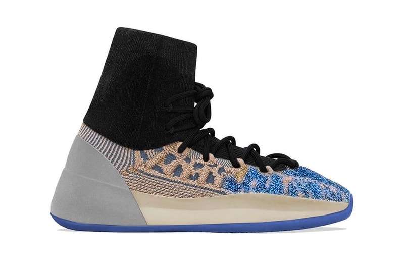 adidas YEEZY BSKTBL Kanye West Ye Slate Azure NBA All Star Weekend Blue Beige Black Price Release Date