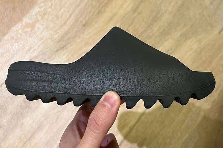 The adidas YEEZY SLIDE "Onyx" Gets a Release Date