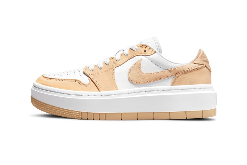 Nike Air Jordan 1 LV8D Elevated Platform Onyx Wolf Grey White Tan Gray Price Release Date