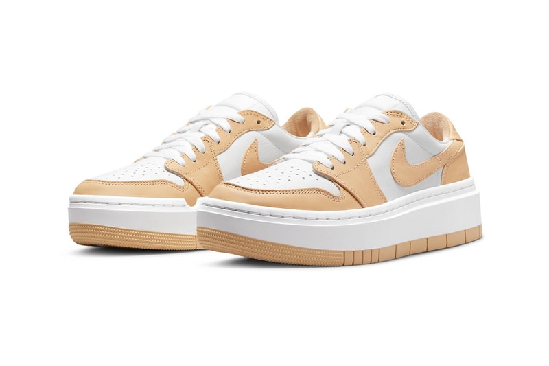 Nike Air Jordan 1 LV8D Elevated Platform Onyx Wolf Grey White Tan Gray Price Release Date