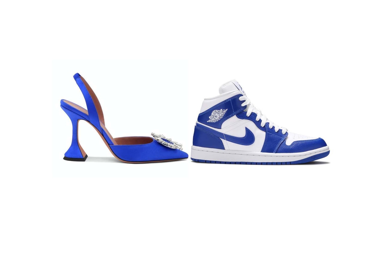 #TwoMoods Instagram Sneakers Heels Shopping Trend Amina Muaddi Nike Air Jordan Dunk