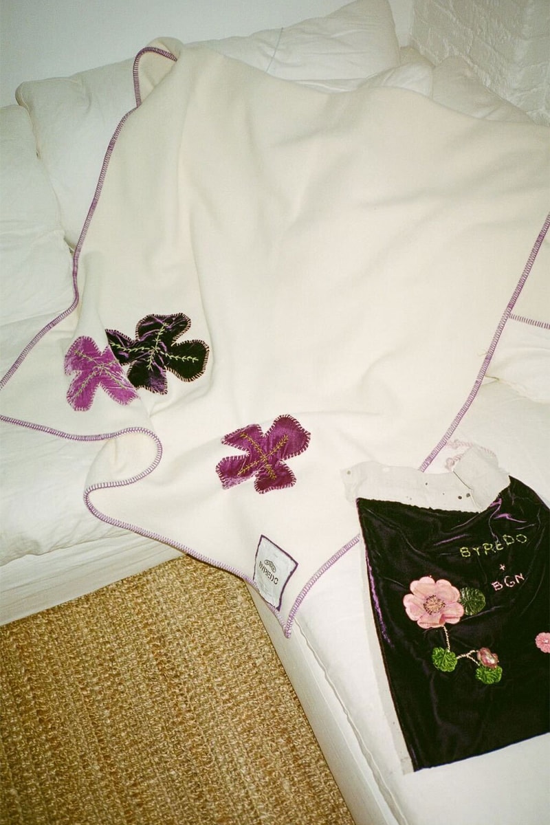 Byredo bentgablenits Valentine's Day Collaboration Blanket
