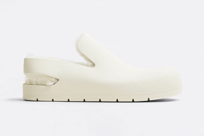 Bottega Veneta Adds Shearling to Its Puddle Slingback Sandal