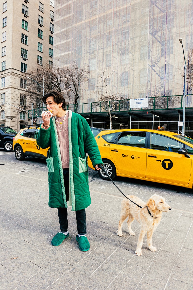 Brunch New York IRL Campaign Slippers Footwear l’Essentiel Release Info Green