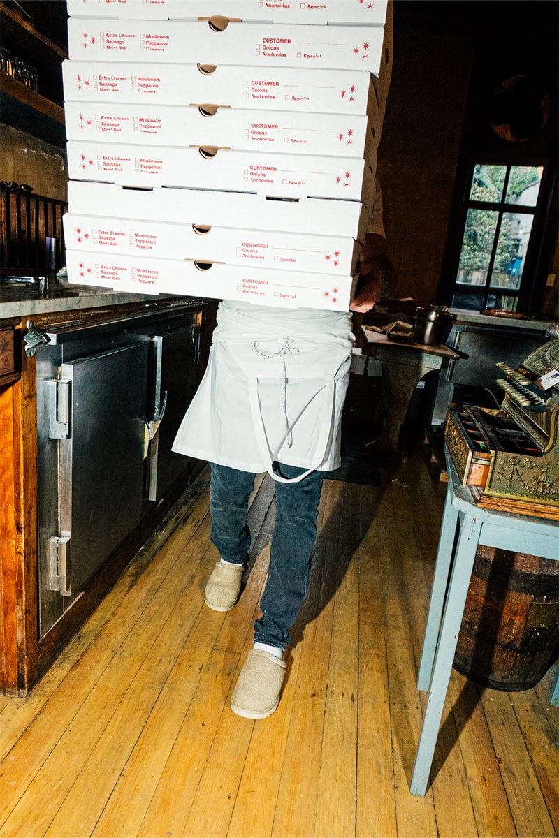 Brunch New York IRL Campaign Slippers Footwear Marc Iacono l’Essentiel On Foot Lucali Release Info