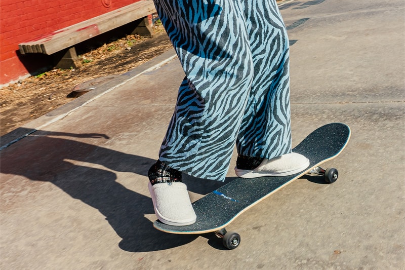 Brunch New York IRL Campaign Slippers Footwear l’Essentiel Release Info Sk8tebabes White