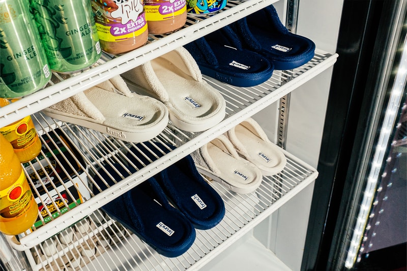 Brunch New York IRL Campaign Slippers Footwear l’Essentiel Release Info Blue White
