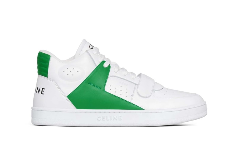 Celine CT-02 Mid Sneaker White Green Price Release Date
