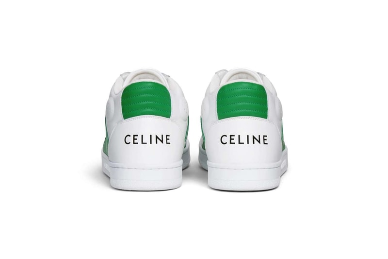 Celine CT-02 Mid Sneaker White Green Price Release Date