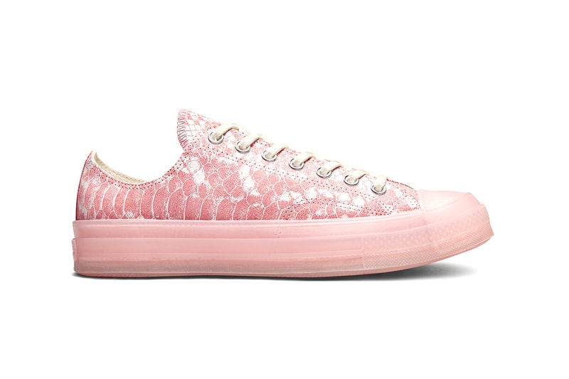 converse golf wang python chuck 70 low collaboration sneakers pink footwear kicks shoes