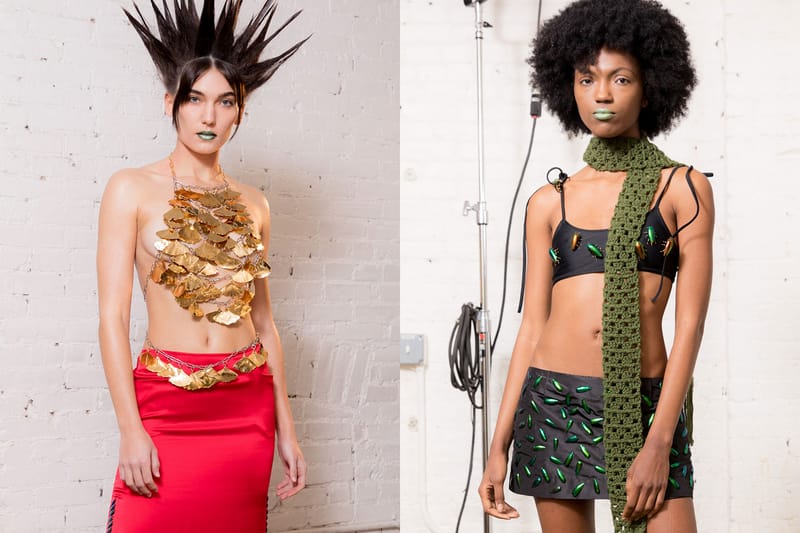 Dauphinette Uses Beetle Wings and Golden Leaves in FW22 Collection