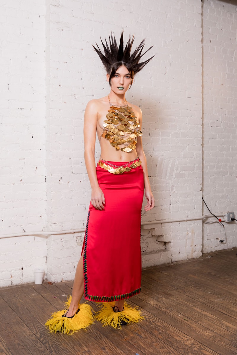 Dauphinette Fall Winter Collection Tasting Menu Olivia Cheng NYFW Images 