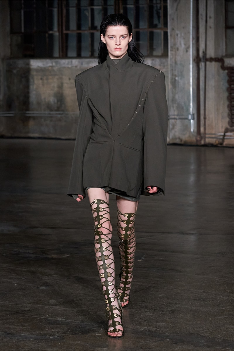 Dion Lee FW 2022 Collection Runways Outerwear Skirts