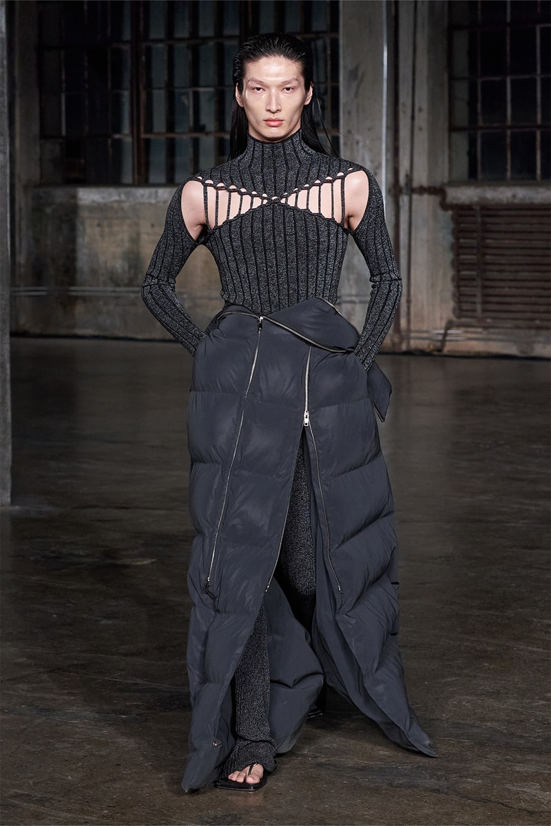 Dion Lee FW 2022 Collection Runways Outerwear Skirts
