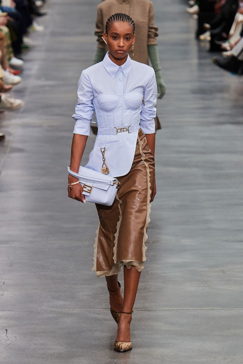 Fendi Fall Winter Collection Kim Jones Milan Fashion Week Runway Images