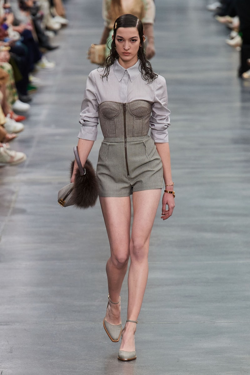 Fendi Fall Winter Collection Kim Jones Milan Fashion Week Runway Images