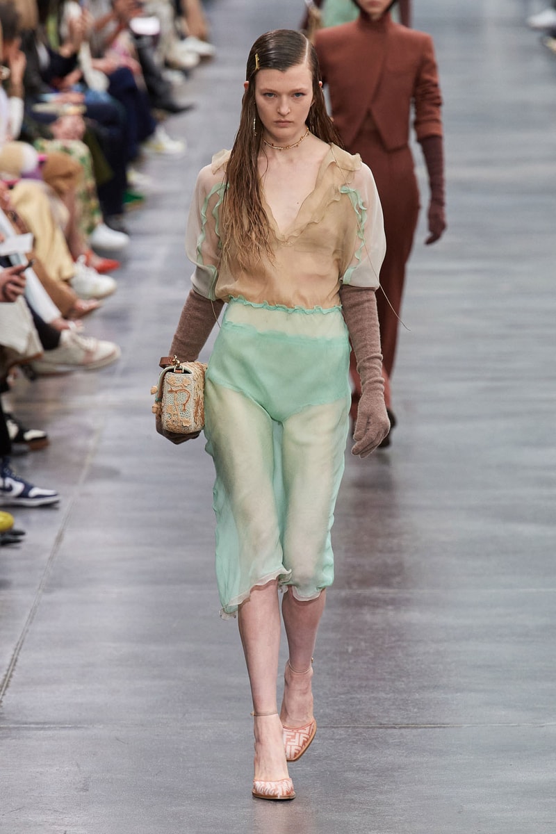 Fendi Fall Winter Collection Kim Jones Milan Fashion Week Runway Images