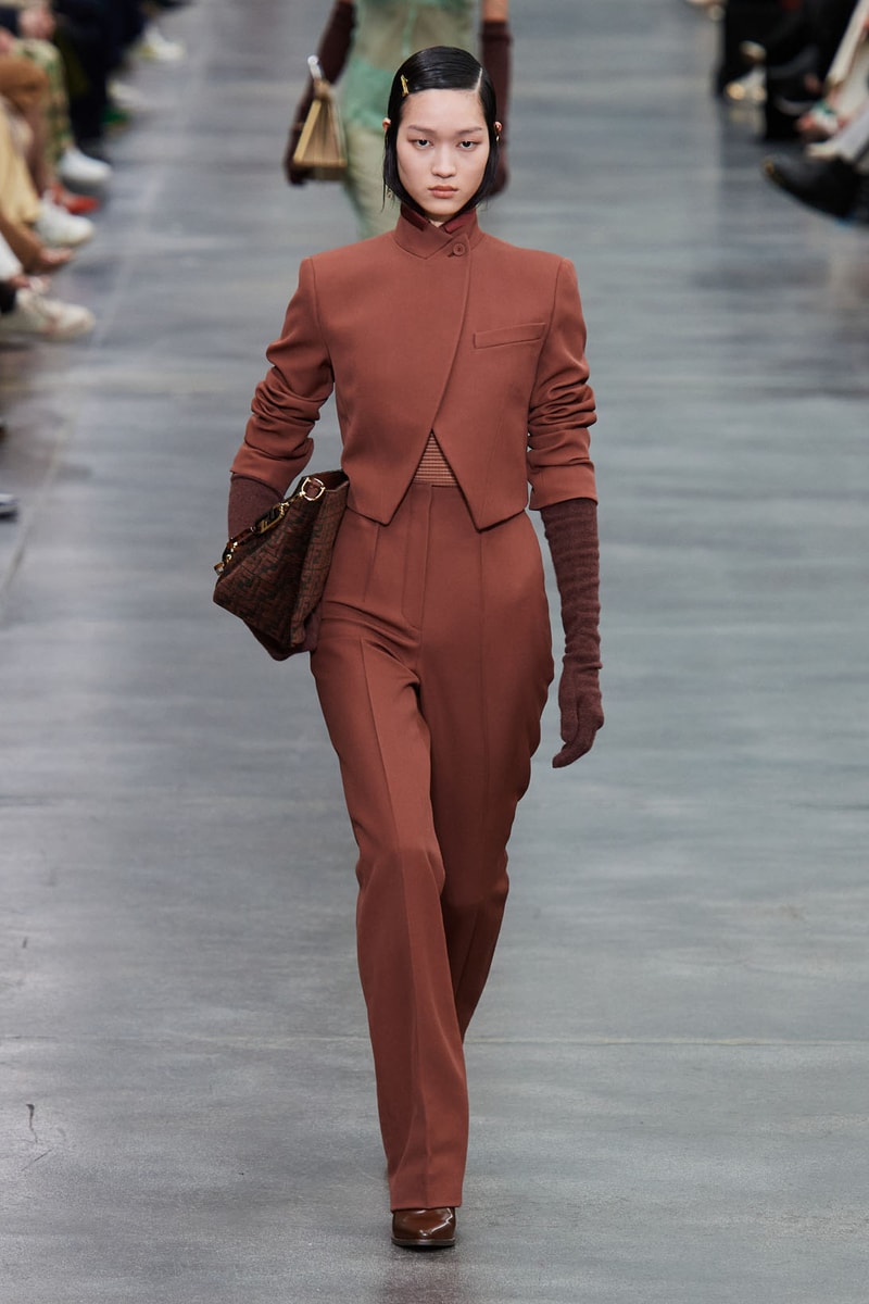 Fendi Fall Winter Collection Kim Jones Milan Fashion Week Runway Images