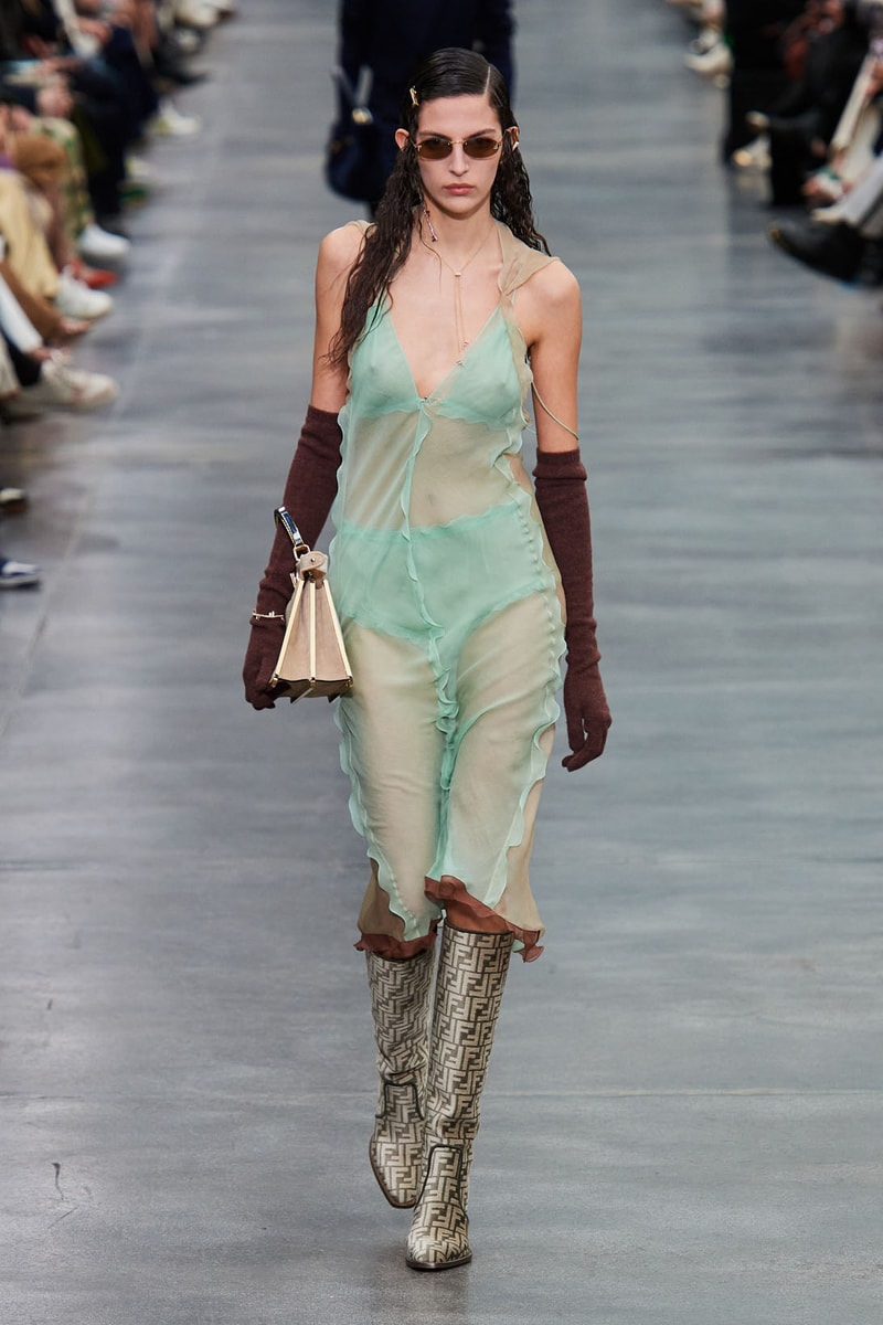 Fendi Fall Winter Collection Kim Jones Milan Fashion Week Runway Images