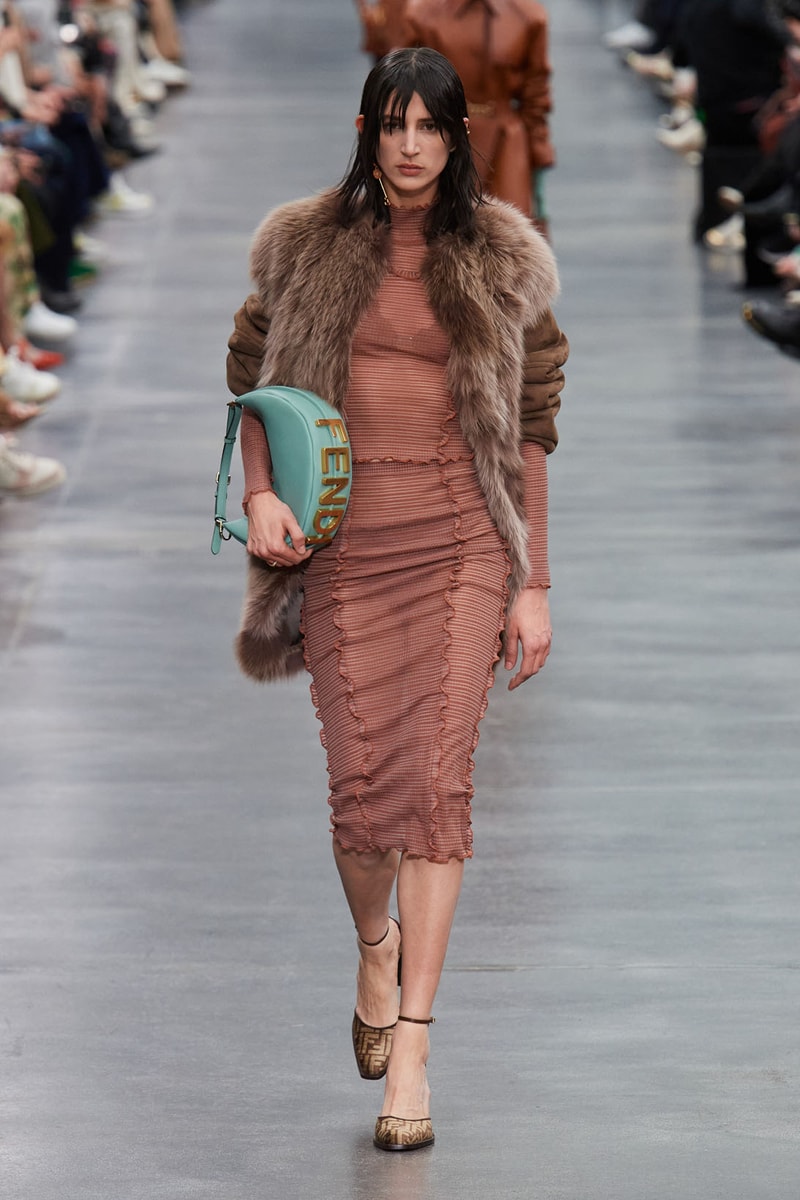 Fendi Fall Winter Collection Kim Jones Milan Fashion Week Runway Images