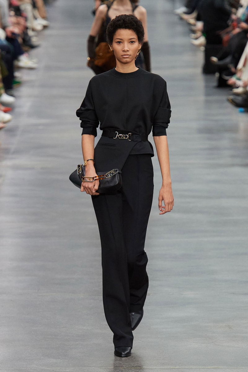 Fendi Fall Winter Collection Kim Jones Milan Fashion Week Runway Images