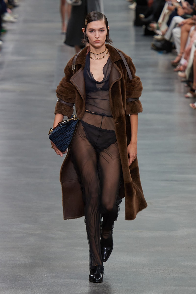 Fendi Fall Winter Collection Kim Jones Milan Fashion Week Runway Images