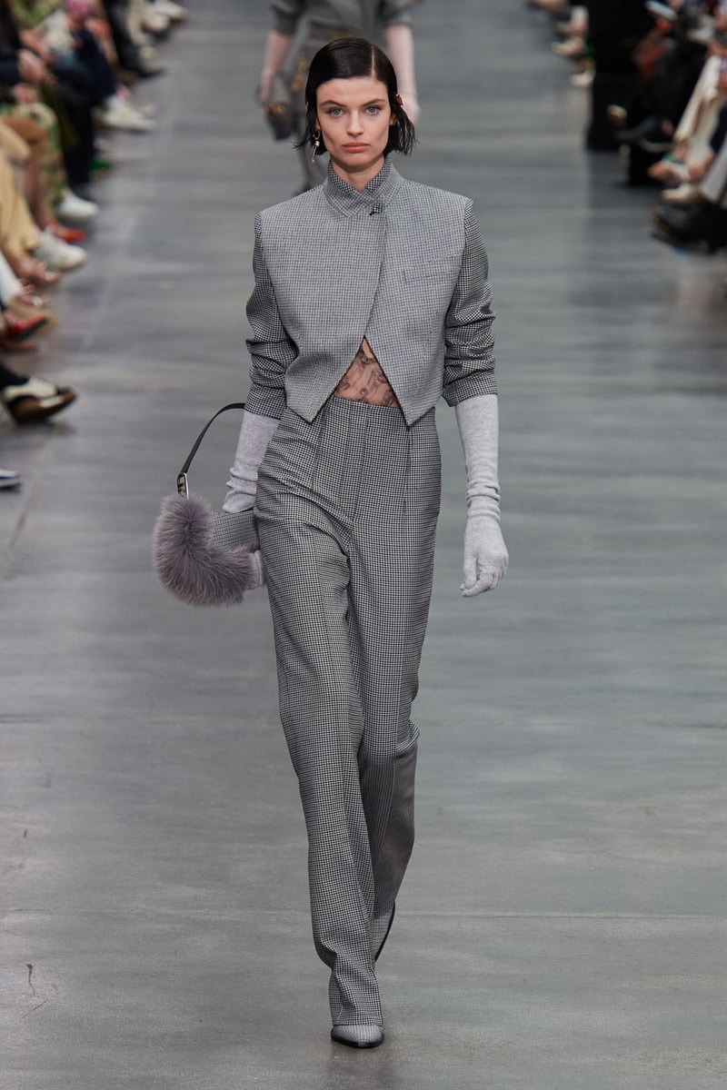 Fendi Fall Winter Collection Kim Jones Milan Fashion Week Runway Images