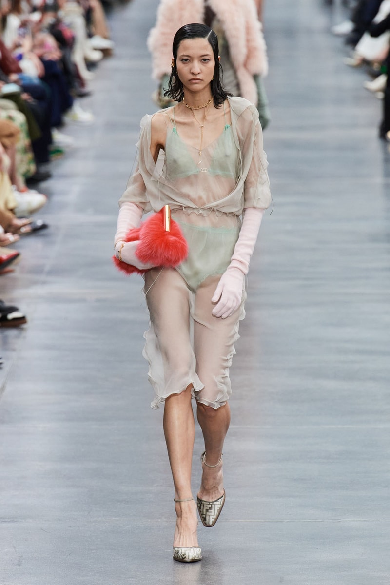 Fendi Fall Winter Collection Kim Jones Milan Fashion Week Runway Images