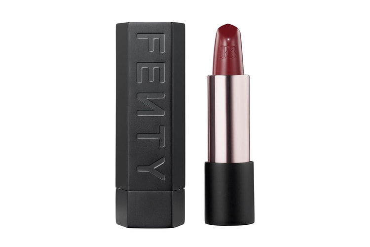 Rihanna Launches Matte Black Case for Fenty Beauty Icon Lipstick