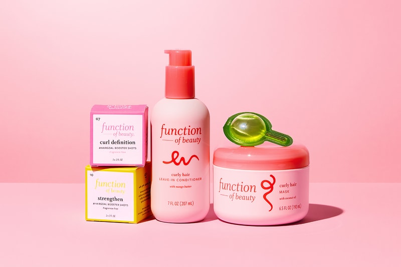 Function of Beauty curly hair mask conditioner booster