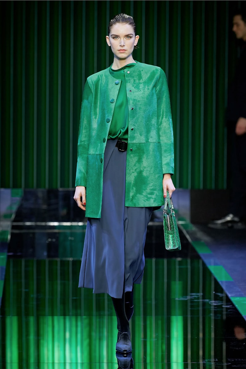 Giorgio Armani Fall Winter Collection Ukraine Russia War Tragedy No Music Fashion Show