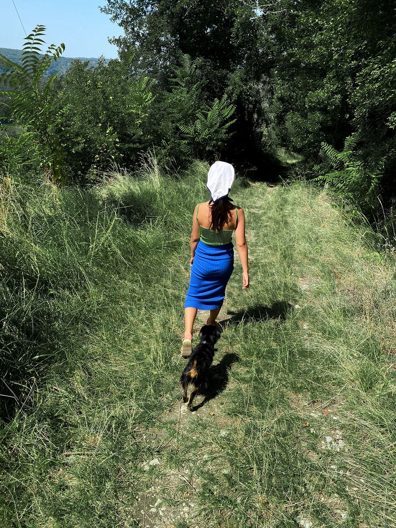 giu giu Spring Summer a la campagne Knitwear Collection Lookbook Release 
