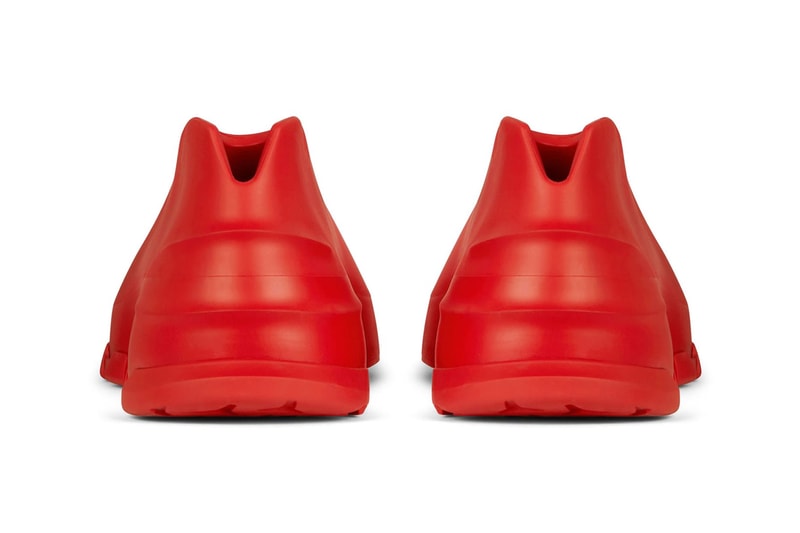 Givenchy Monumental Mallow Rubber Sneakers Red Heel