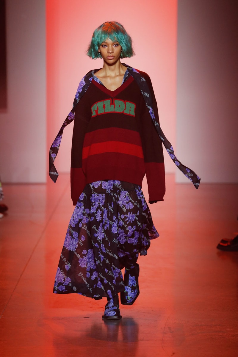 LG AI Tilda Co-Designs Greedilous Fall Winter Collection NYFW Technology Images 