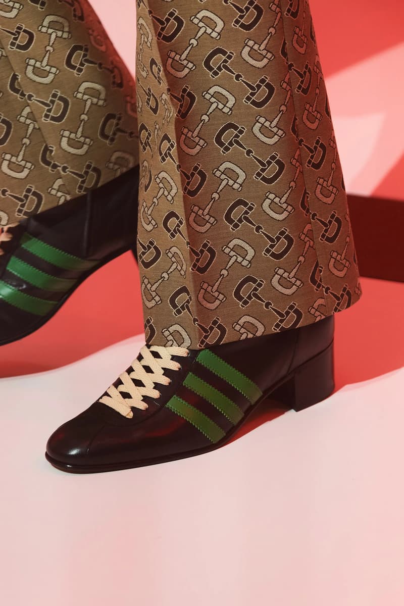 Closer Look at Gucci x adidas Gazelle Sneakers | Hypebae Closer Look at Gucci x adidas Gazelle Sneakers | Hypebae