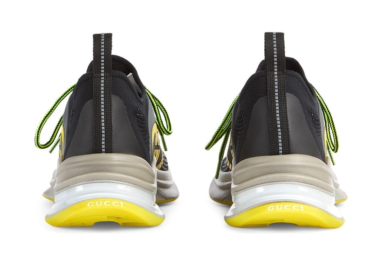 Gucci Run Sneaker Black Green Yellow Price Release Date