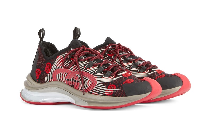 Gucci Run Sneaker Red Black Tan Price Release Date