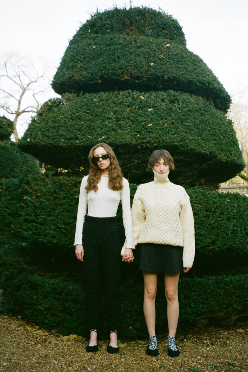 Inooknit "Desert" Collection Flats Shoes Lookbook Black Garden Shot