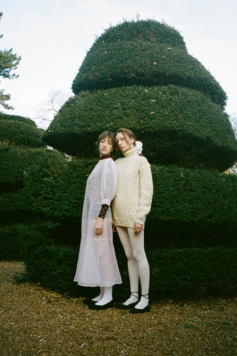 Inooknit "Desert" Collection Flats Shoes Lookbook Garden Model Shot