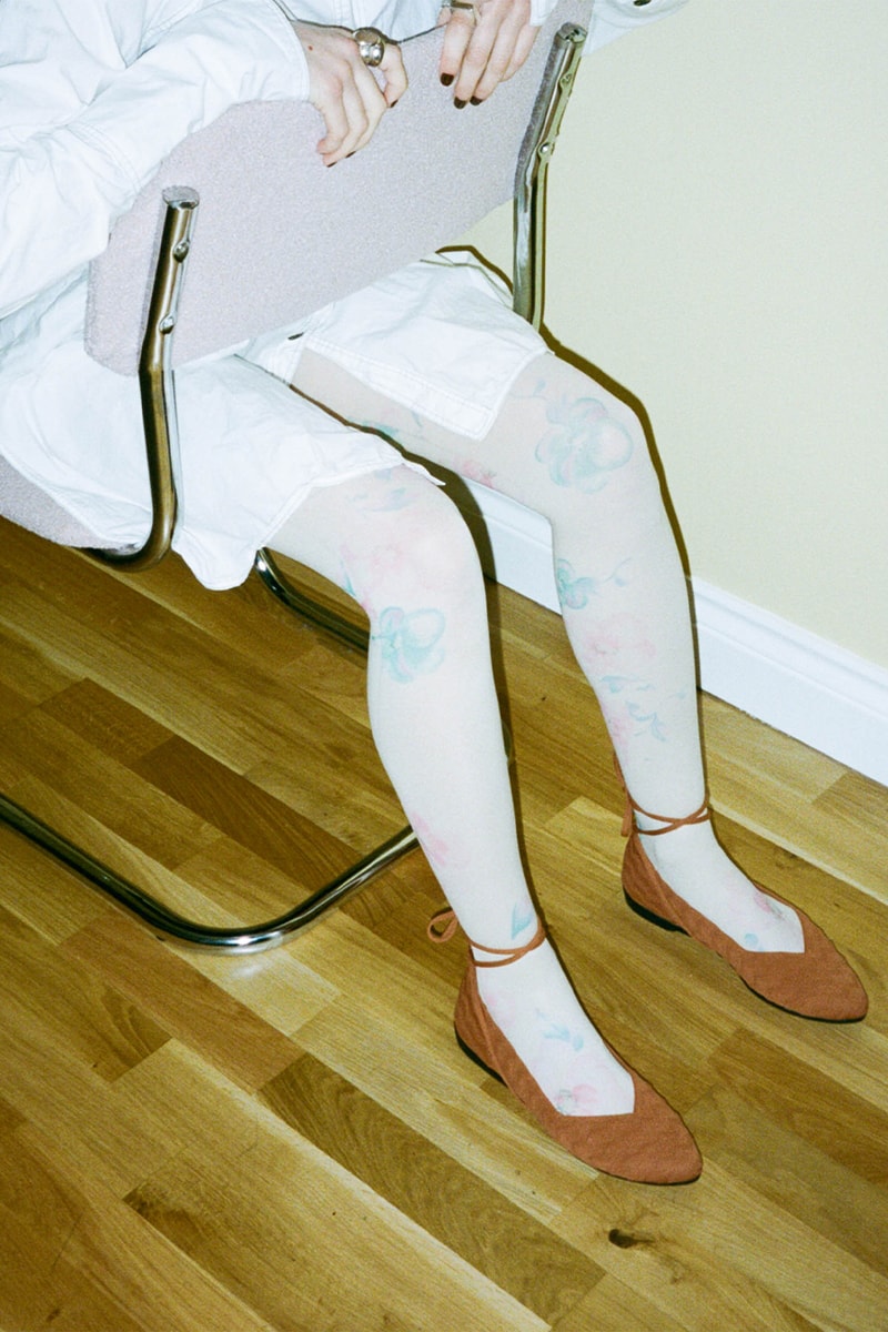 Inooknit "Desert" Collection Flats Shoes Lookbook Tan Close-Up