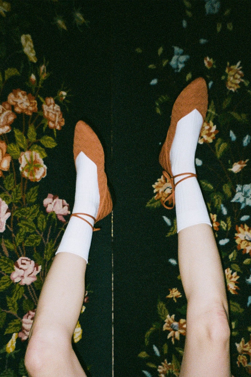 Inooknit "Desert" Collection Flats Shoes Lookbook V-Shape Upper Tan