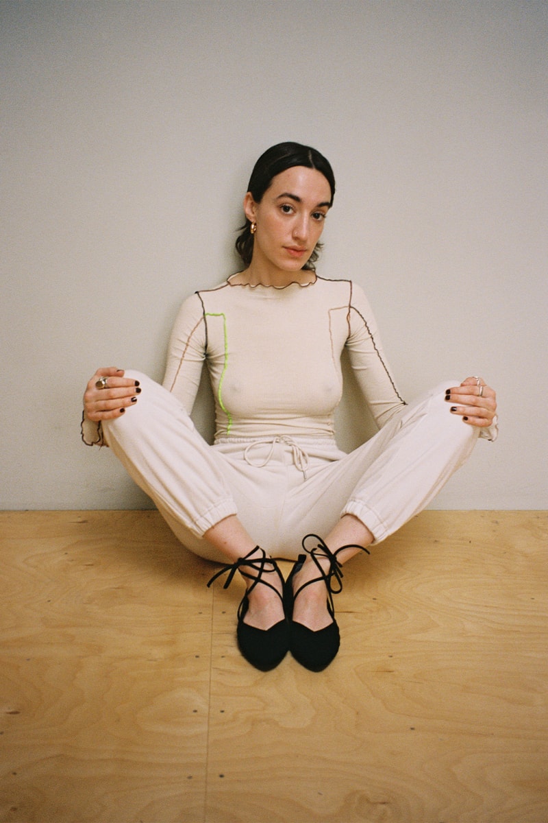 Inooknit "Desert" Collection Flats Shoes Lookbook Black Front View