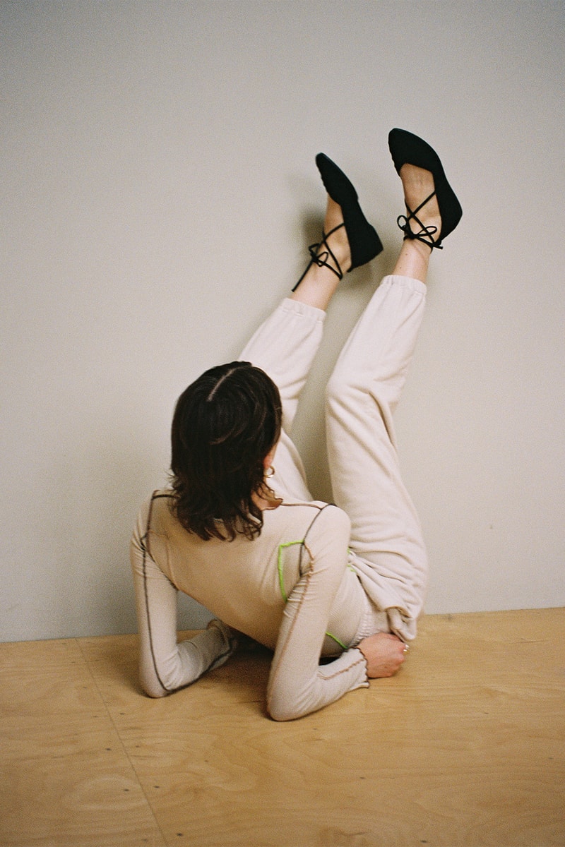 Inooknit "Desert" Collection Flats Shoes Lookbook Black Ribbon