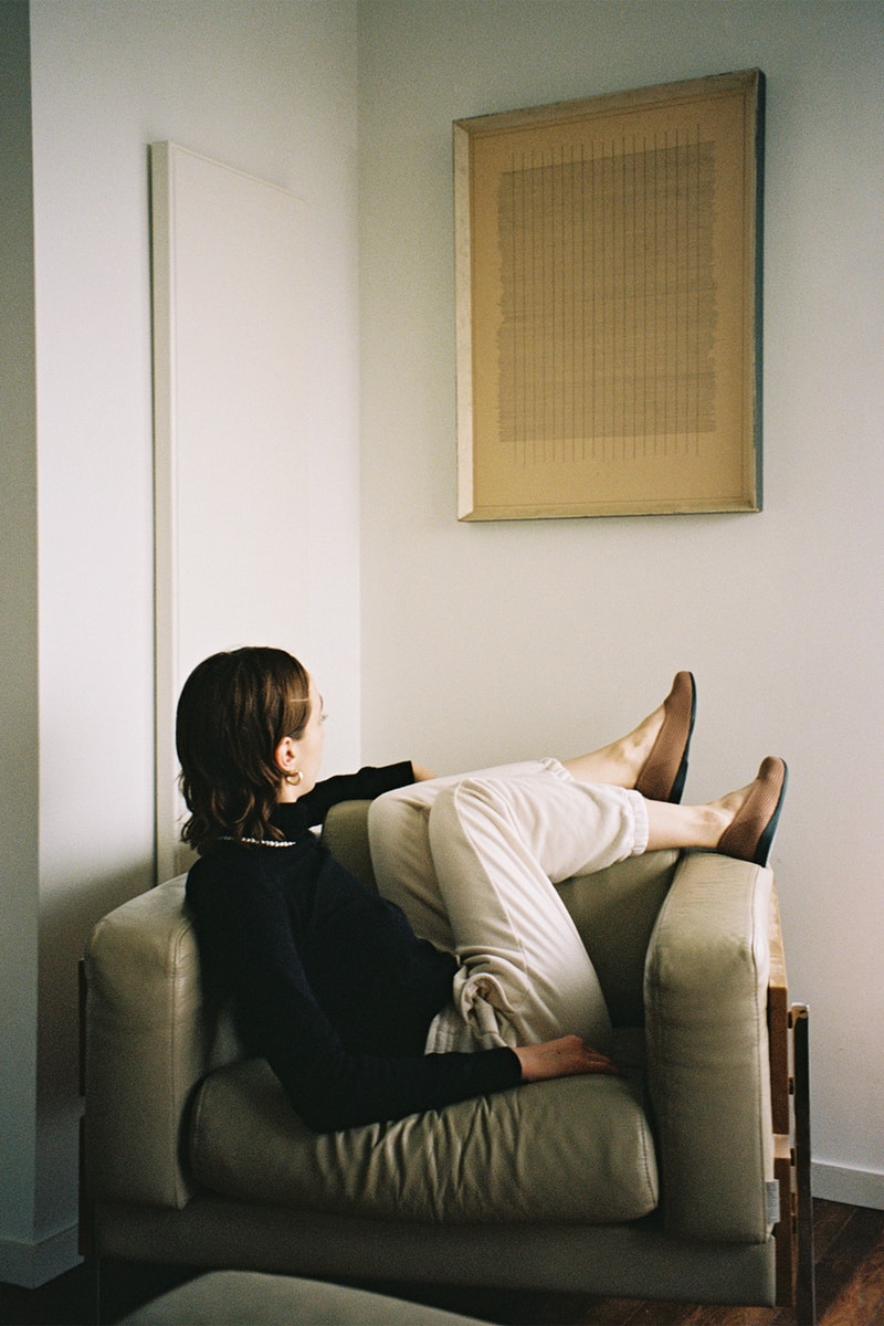 Inooknit "Desert" Collection Flats Shoes Lookbook Brown Medial View