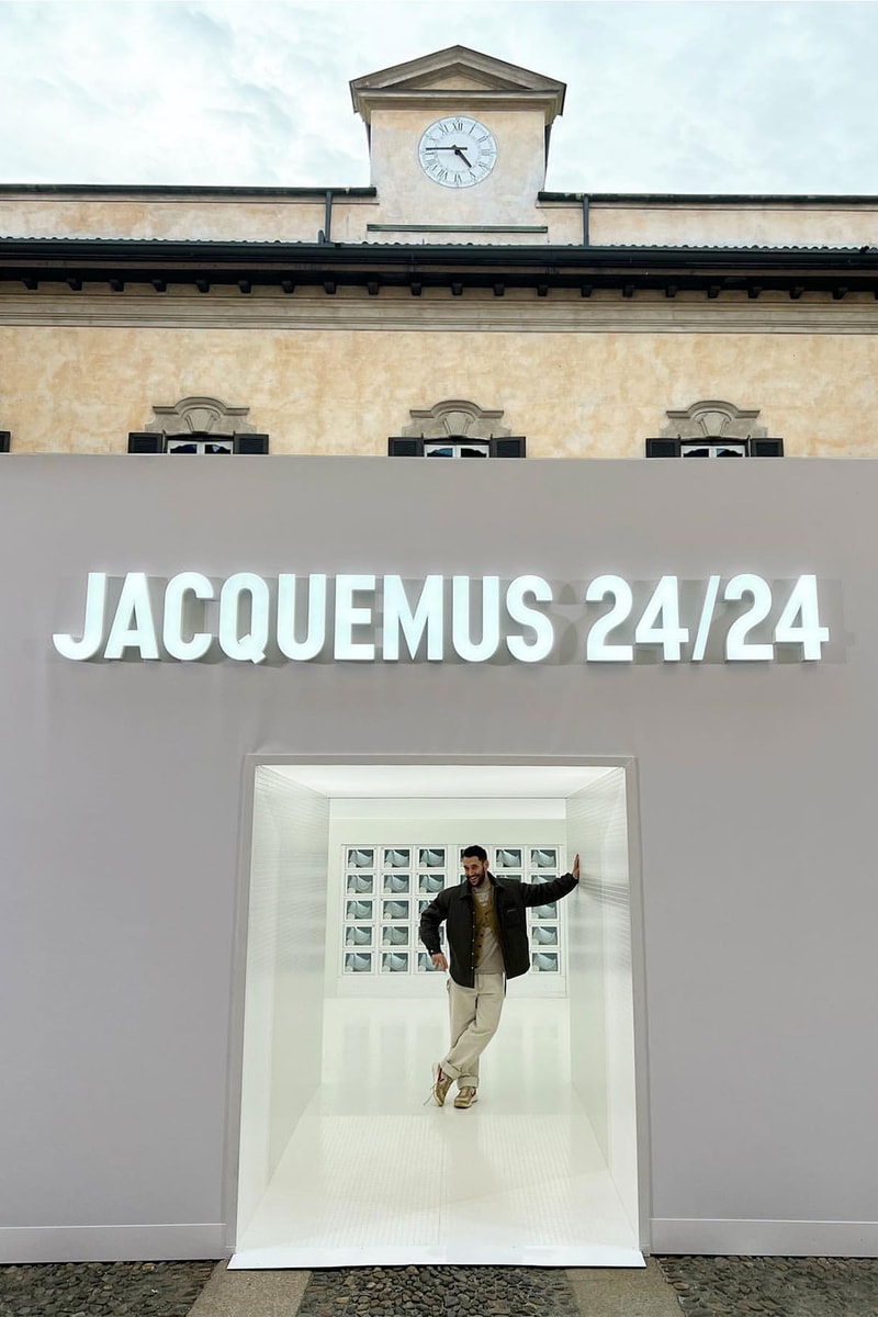 Jacquemus 24/24 Milan Pop-up All-White Boutique Location Address Dates Info