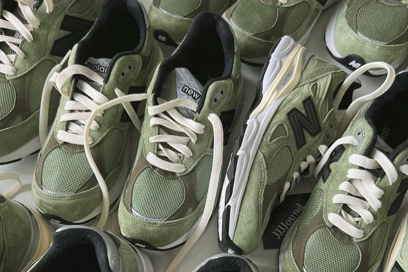 JJJJound x New Balance 990v3 Green First Look Price Release Date Collaboration